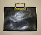 Briefcase, Saks Fifth Avenue  American, Plastic, brass, probably American