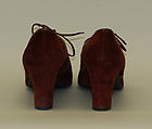 Shoes, Saks Fifth Avenue (American, founded 1924), leather, American