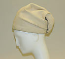 Turban, House of Balenciaga (French, founded 1937), wool, French