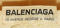 Turban, House of Balenciaga (French, founded 1937), wool, French
