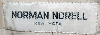 Cape, Norman Norell (American, Noblesville, Indiana 1900–1972 New York), wool, American