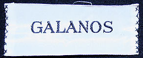 Cocktail ensemble, James Galanos (American, Philadelphia, Pennsylvania, 1924–2016 West Hollywood, California), wool, cotton, American