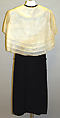Cocktail ensemble, James Galanos (American, Philadelphia, Pennsylvania, 1924–2016 West Hollywood, California), wool, cotton, American