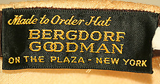 Hat, Halston (American, Des Moines, Iowa 1932–1990 San Francisco, California), cashmere, American