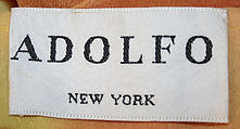 Evening ensemble, Adolfo (American, born Cuba, Cárdenas 1923–2021 New York), silk, American