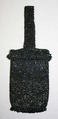 Pouch, cotton, glass, American or European