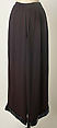 Evening ensemble, Yves Saint Laurent (French, founded 1961), silk, plastic, French