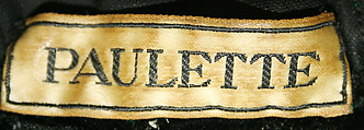 Accessory set, Paulette (French), synthetic fiber, cotton, French