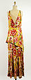 Evening dress, Callot Soeurs (French, active 1895–1937), silk, metallic thread, British