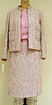 Suit, House of Chanel (French, founded 1910), silk, wool, French
