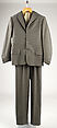 Suit, silk, wool, British