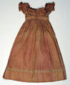 Dress, cotton, American