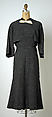 Dress, Jean Dessès (French (born Egypt), Alexandria 1904–1970 Athens), wool, French