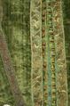 Doublet, silk, metallic thread, brass, European