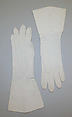 Gloves, cotton, American