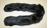 Neckpiece, fur, American or European