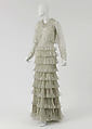 Evening ensemble, House of Chanel (French, founded 1910), silk, French