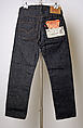 Jeans, Levi-Strauss and Company (American, founded ca. 1853), cotton, American