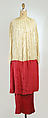 Afternoon dress, Callot Soeurs (French, active 1895–1937), cotton, silk, French