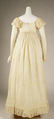 Dress, linen, American