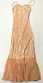 Wedding ensemble, (a) Joseph Whitehead (American), silk, cotton, glass, metal, plastic, American