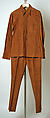 Suit, Bergdorf Goodman (American, founded 1899), leather, Italian