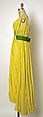 Evening dress, Jean Dessès (French (born Egypt), Alexandria 1904–1970 Athens), silk, French