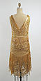 Evening dress, Callot Soeurs (French, active 1895–1937), cotton, silk, plastic, glass, French