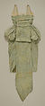 Evening dress, Farquharson &amp; Wheelock, N.Y., silk, metallic thread, cotton, glass, American