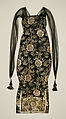 Evening dress, Farquharson &amp; Wheelock, N.Y., silk, metallic thread, plastic, American