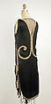 Evening dress, Callot Soeurs (French, active 1895–1937), silk, metallic thread, glass, French