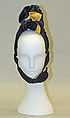 Bonnet, silk, American or European