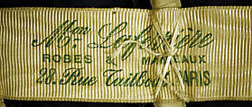 Walking dress, Madeleine Laferrière (French, 1847–1912), silk, cotton, French