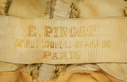 Evening dress, Maison Pingat (French), silk, metallic thread, glass, French