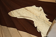 Parasol, wool, metal, plastic (cellulose nitrate), American or European
