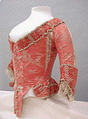Bodice, silk, probably French
