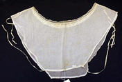 Fichu, cotton, probably American