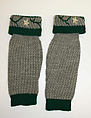 Ski leg warmers, wool, probably European