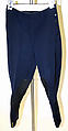 Riding ensemble, (a–e) Roberts & Carroll (British), wool, silk, cotton, leather, wood, metal, British