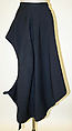 Riding ensemble, (a–e) Roberts & Carroll (British), wool, silk, cotton, leather, wood, metal, British