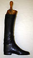 Riding ensemble, (a–e) Roberts & Carroll (British), wool, silk, cotton, leather, wood, metal, British