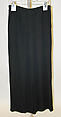 Evening suit, Mainbocher (French and American, founded 1930), silk, American
