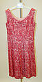 Evening ensemble, Mainbocher (French and American, founded 1930), silk, cotton, American