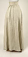 Tennis skirt, linen, American