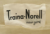 Cocktail dress, Traina-Norell (American, founded 1941), cotton, American