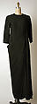 Evening dress, Madame Grès (Germaine Émilie Krebs) (French, Paris 1903–1993 Var region), silk, French