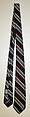 Necktie, Brooks Brothers  American, silk, American