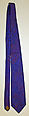Necktie, Pierre Cardin  French, born Italy, silk, French