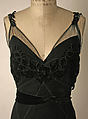 Evening dress, House of Dior (French, founded 1946), silk, cotton, French