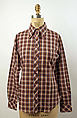 Shirt, Huk-A-Poo (American), cotton, polyester, American